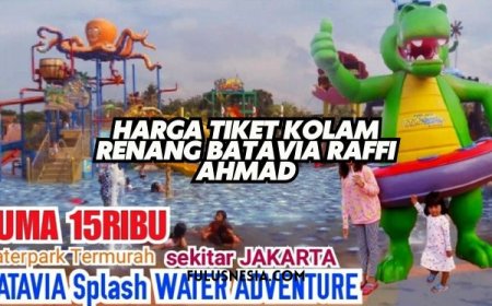 Harga Tiket Kolam Renang Batavia Raffi Ahmad: Serunya Wisata Air Artis!
