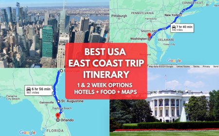 Jalan-Jalan ke East Coast USA: Trip Mewah Penuh Destinasi Ikonik