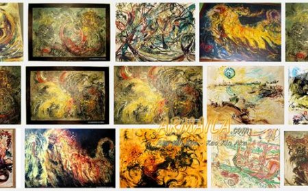 Lukisan Karya Affandi Beserta Keterangannya: Keindahan Seni Ekspresionis