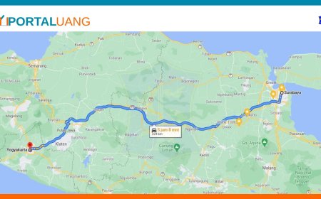 Jarak Jogja ke Surabaya: Berapa Jam? Ini Detail Rutenya!